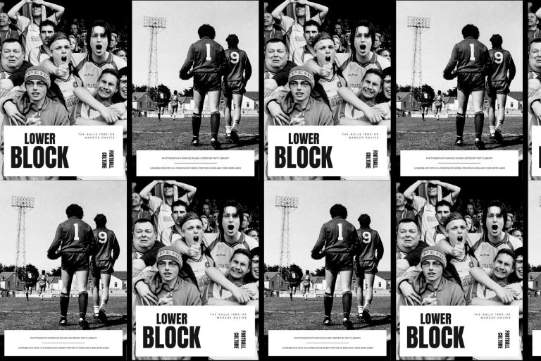 The Gulls 1985-05 Torquay United, Plainmoor Lower Block Marcus Davies