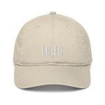 LB-FC Dad Cap, in Black or Oyster. One size.