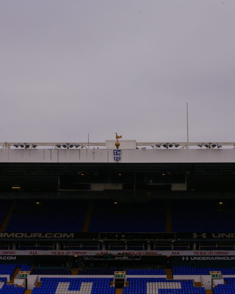 White Hart Lane football stadium, Tottenham Hotspur. December 2016. © Antonio Cunazza