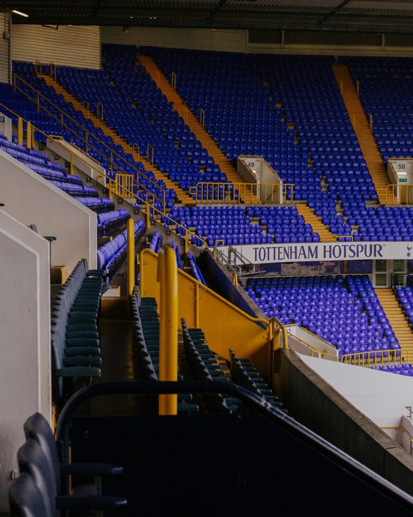 White Hart Lane football stadium, Tottenham Hotspur. December 2016. © Antonio Cunazza