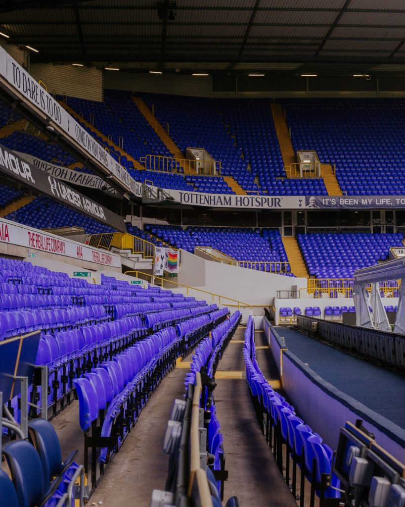 White Hart Lane football stadium, Tottenham Hotspur. December 2016. © Antonio Cunazza