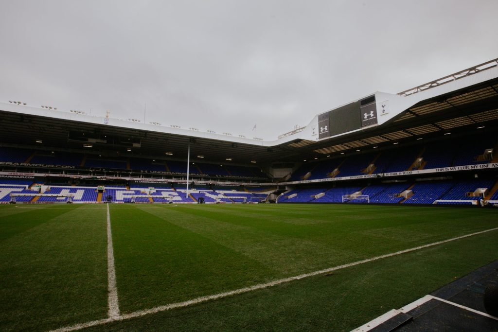 White Hart Lane football stadium, Tottenham Hotspur. December 2016. © Antonio Cunazza