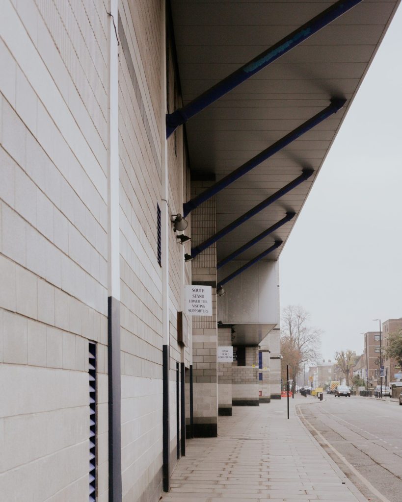 White Hart Lane football stadium, Tottenham Hotspur. December 2016. © Antonio Cunazza