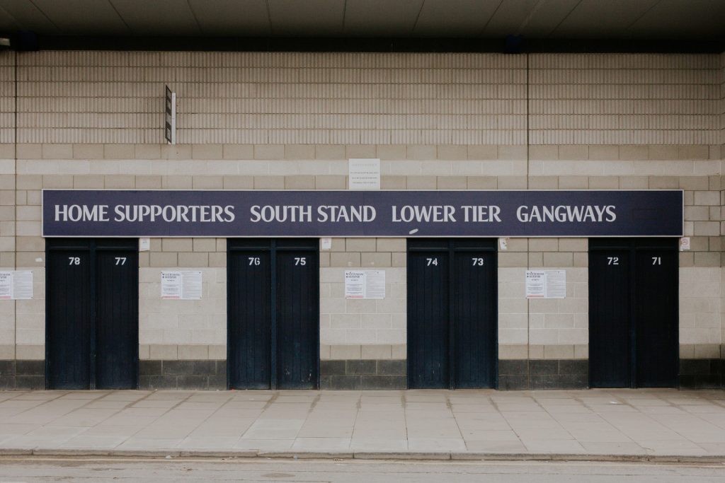 White Hart Lane football stadium, Tottenham Hotspur. December 2016. © Antonio Cunazza