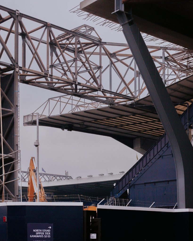 White Hart Lane football stadium, Tottenham Hotspur. December 2016. © Antonio Cunazza