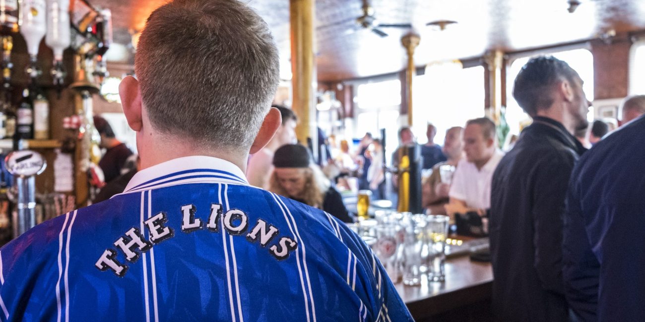 Millwall fans. The Den. No One Likes Us. Jérôme Favre