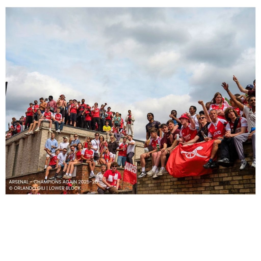 Arsenal - Champions Again 2025-26 © Orlando Gili | Lower Block Edition