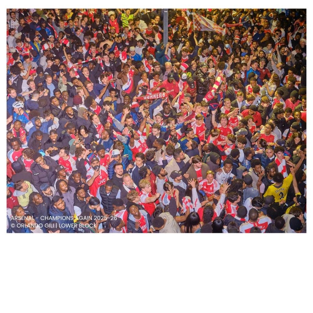 Arsenal - Champions Again 2025-26 © Orlando Gili | Lower Block Edition