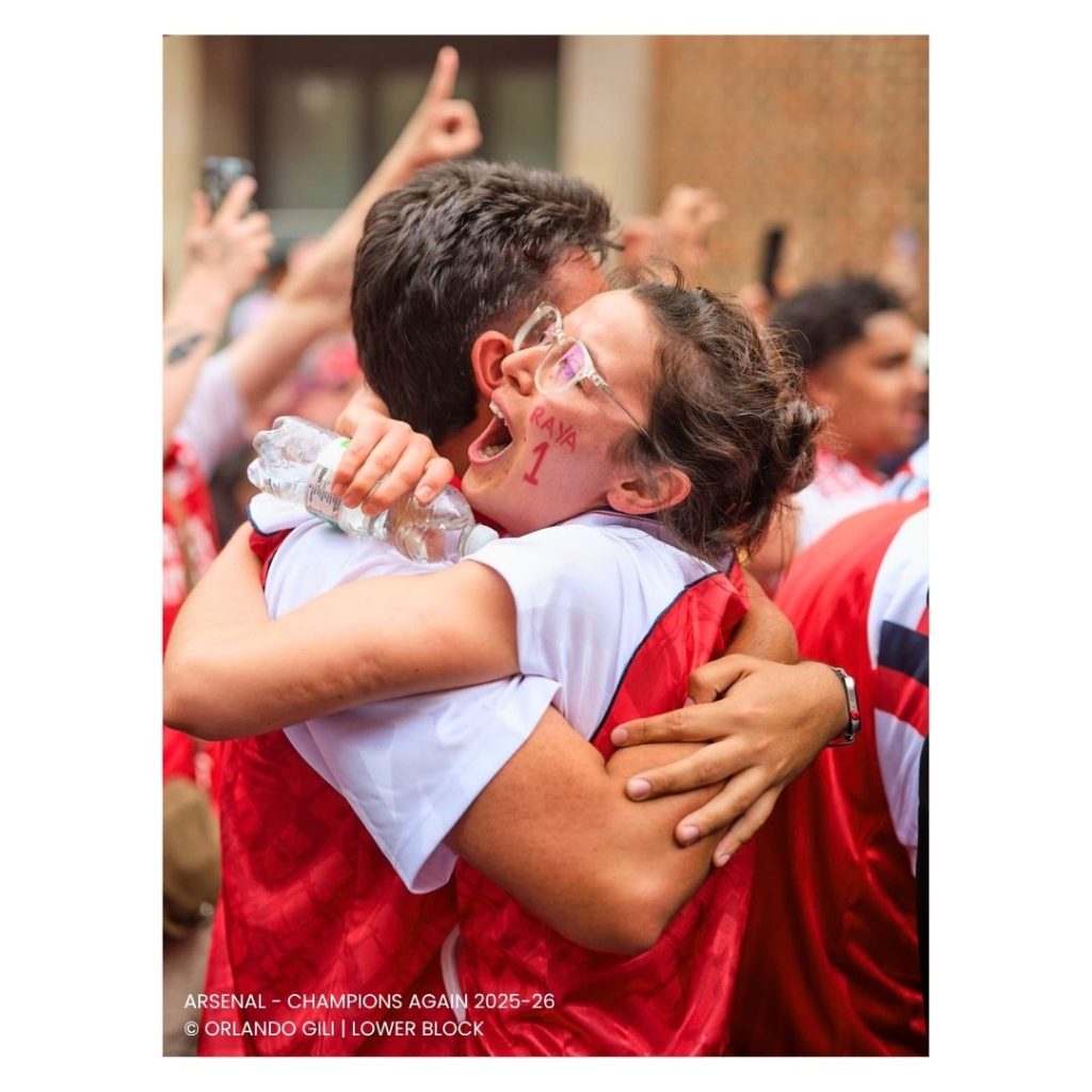 Arsenal - Champions Again 2025-26 © Orlando Gili | Lower Block Edition