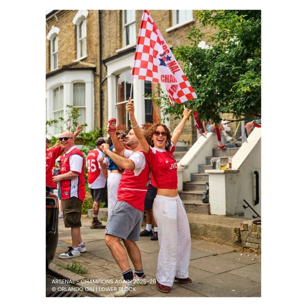 Arsenal - Champions Again 2025-26 © Orlando Gili | Lower Block Edition