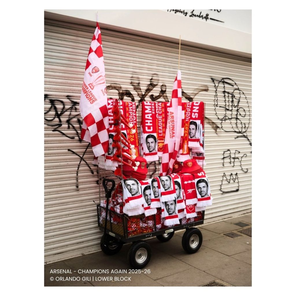 Arsenal - Champions Again 2025-26 © Orlando Gili | Lower Block Edition