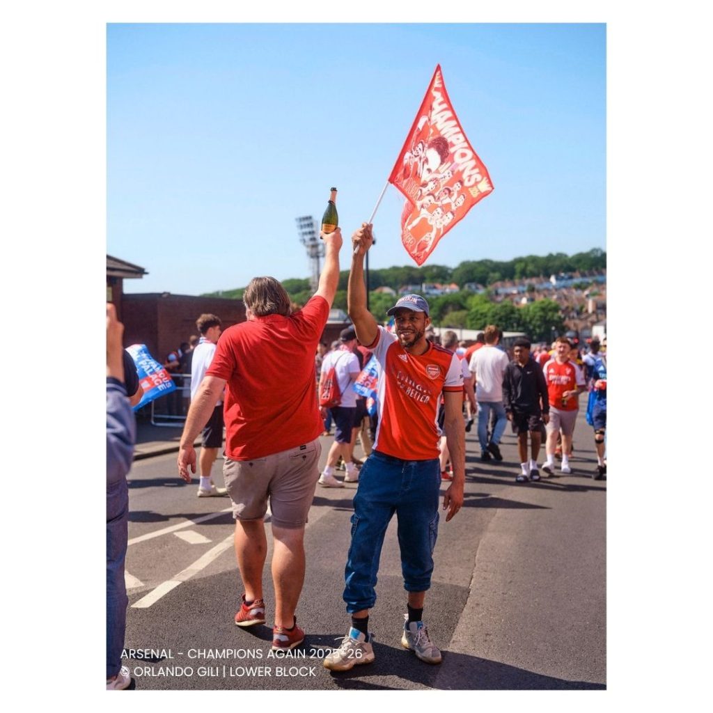 Arsenal - Champions Again 2025-26 © Orlando Gili | Lower Block Edition