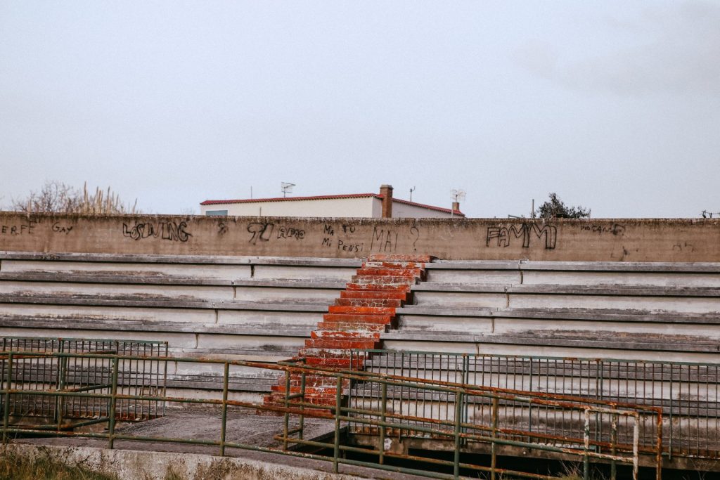 Stadio Fossa di Valle, Pompeii, Ghost Stadium, Naples, Football, Imma Rhamely Borrelli