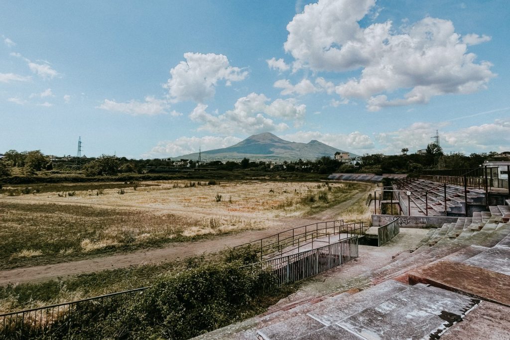 Stadio Fossa di Valle, Pompeii, Ghost Stadium, Naples, Football, Imma Rhamely Borrelli