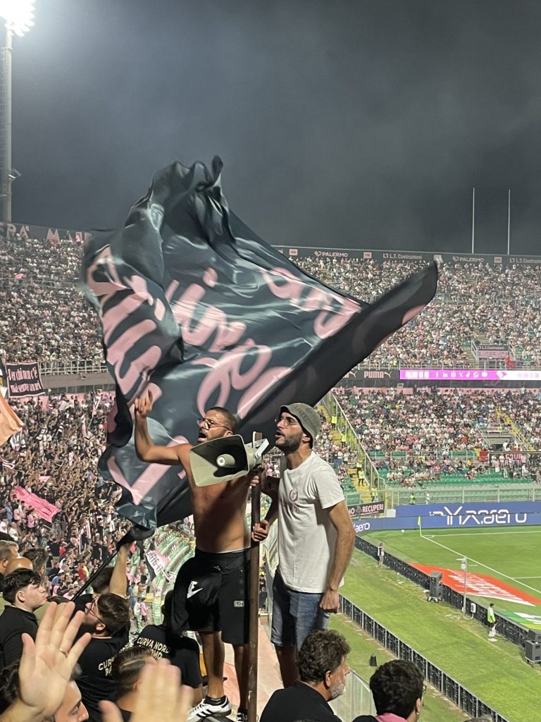 Palermo FC, Curva Nord Superiore at the Stadio Renzo Barbera