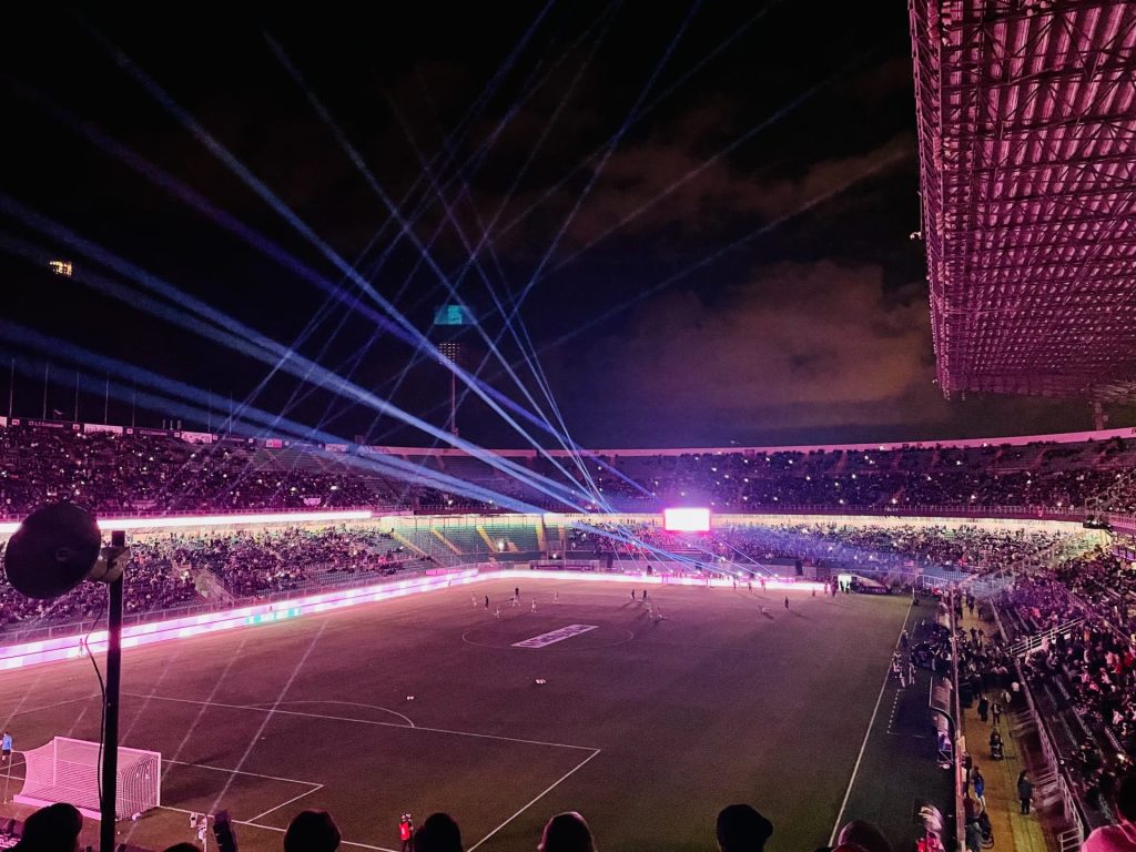 Palermo FC, Curva Nord Superiore at the Stadio Renzo Barbera