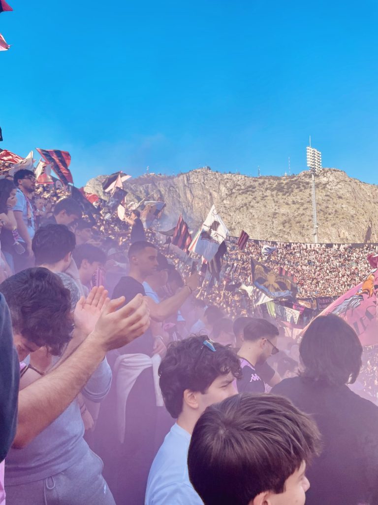 Palermo FC, Curva Nord Superiore at the Stadio Renzo Barbera
