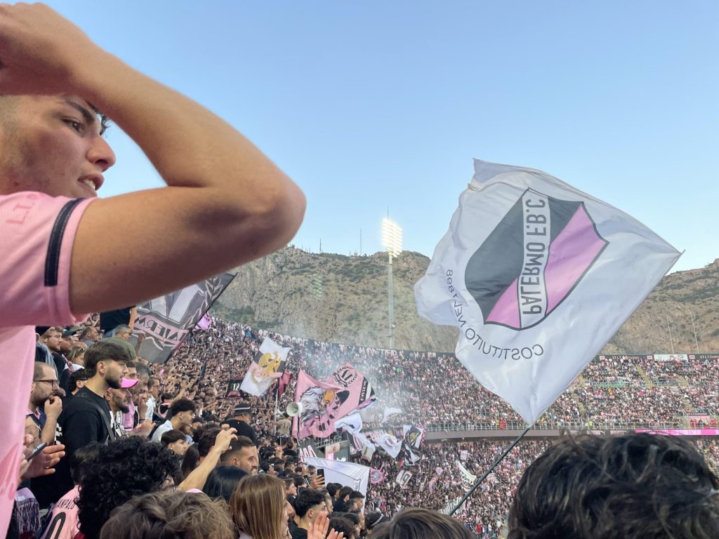 Palermo FC, Curva Nord Superiore at the Stadio Renzo Barbera