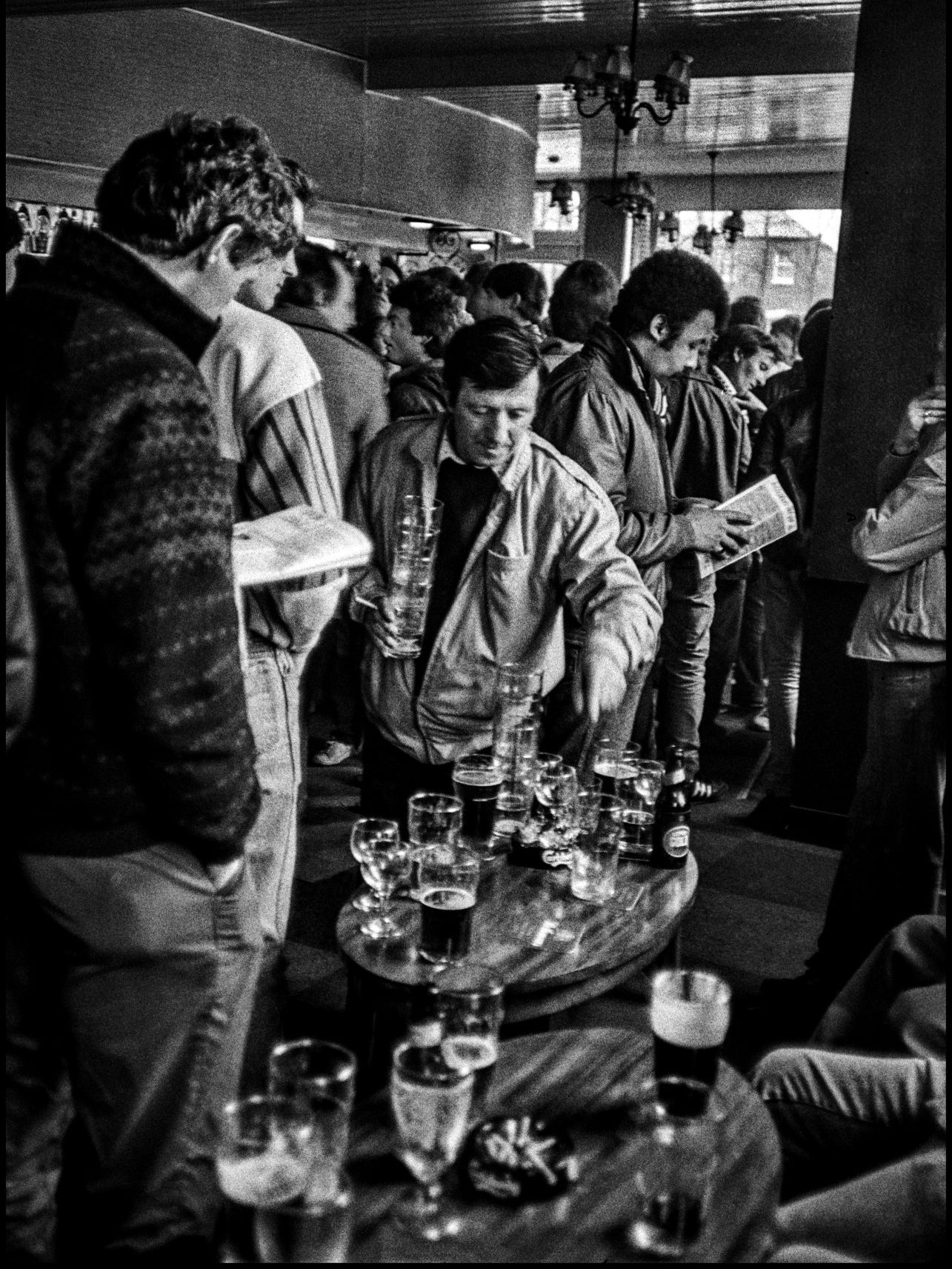 Arsenal, Highbury. 1985. The Third Element | Steve Pyke Lower Block
