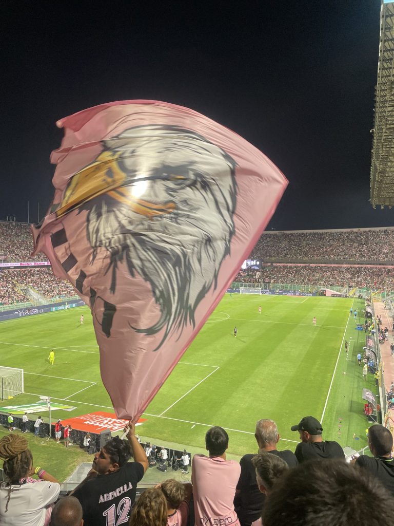 Palermo FC, Curva Nord Superiore at the Stadio Renzo Barbera
