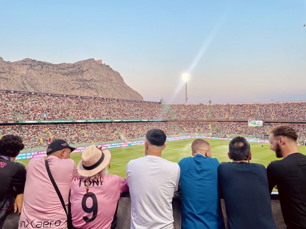 Palermo FC, Curva Nord Superiore at the Stadio Renzo Barbera
