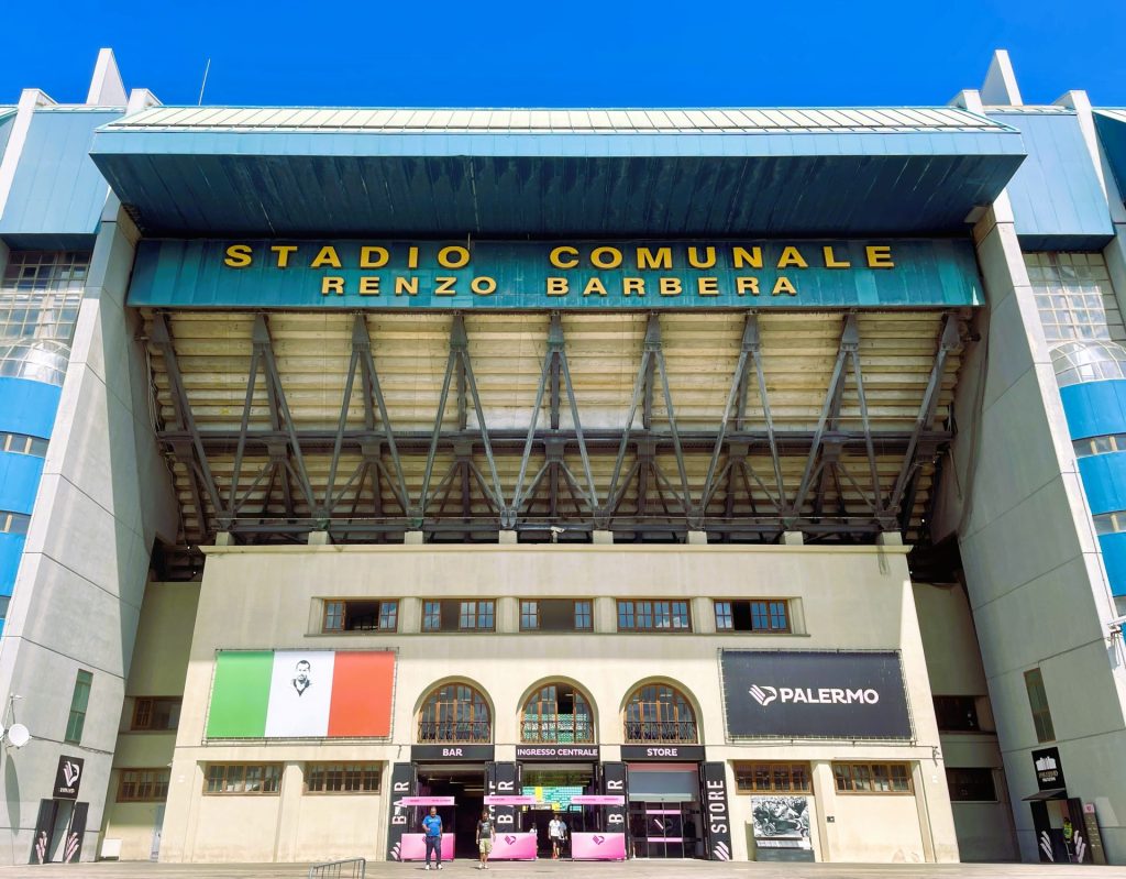 Palermo FC, Curva Nord Superiore at the Stadio Renzo Barbera