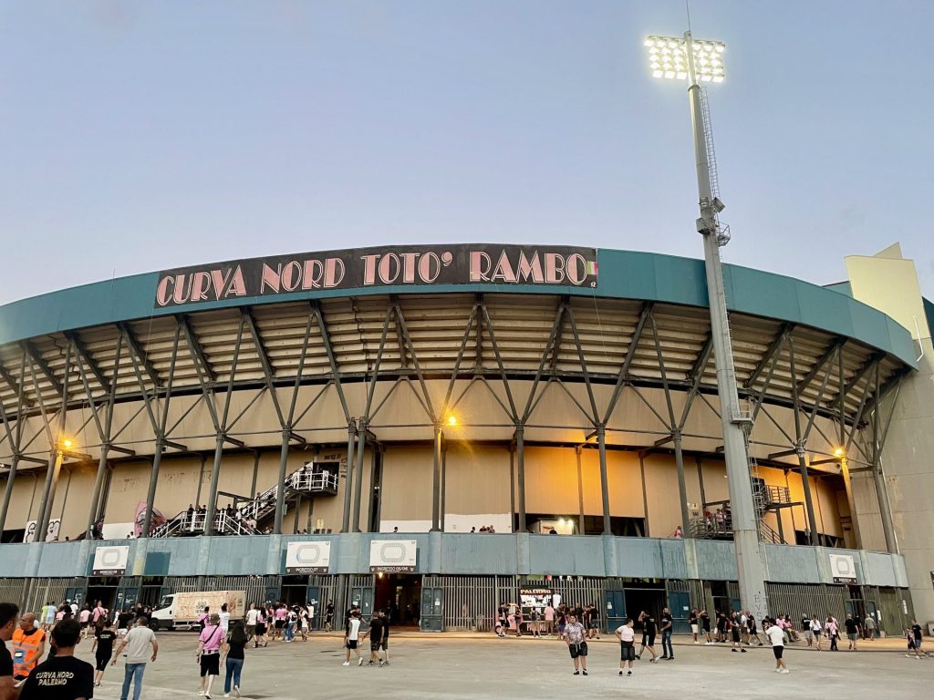 Palermo FC, Curva Nord Superiore at the Stadio Renzo Barbera