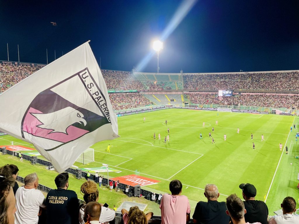 Palermo FC, Curva Nord Superiore at the Stadio Renzo Barbera