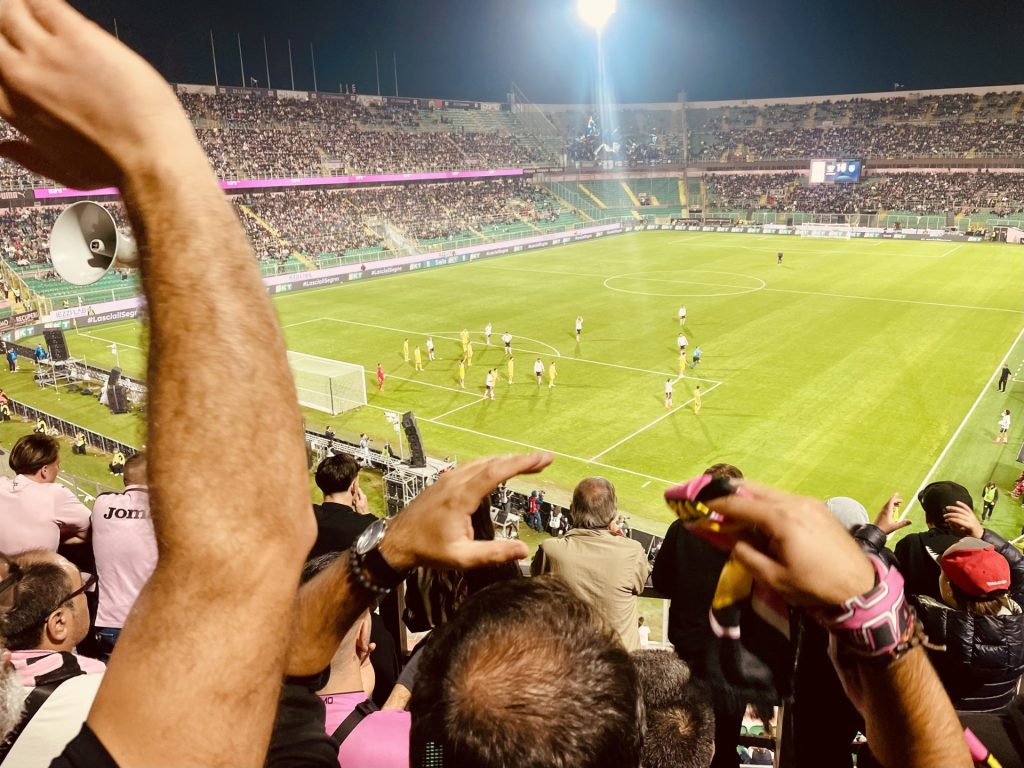 Palermo FC, Curva Nord Superiore at the Stadio Renzo Barbera