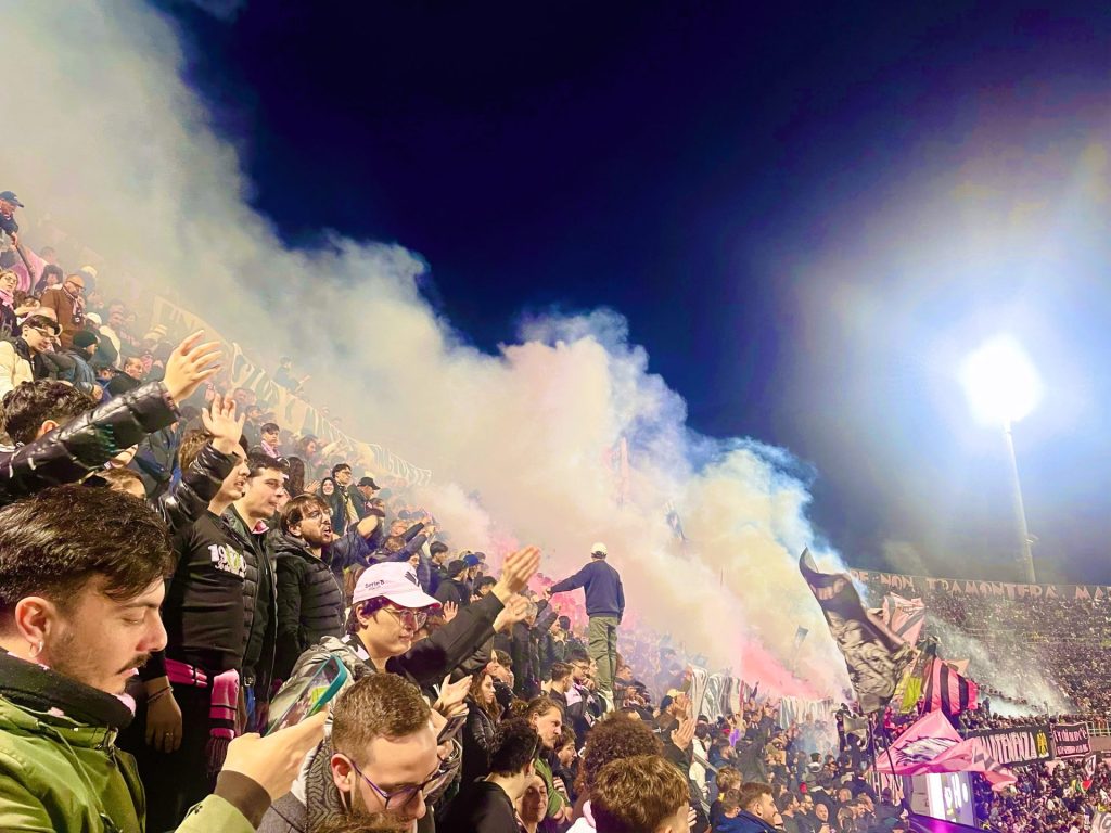 Palermo FC, Curva Nord Superiore at the Stadio Renzo Barbera