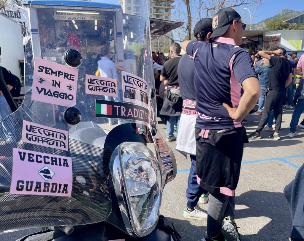 Palermo FC, Curva Nord Superiore at the Stadio Renzo Barbera