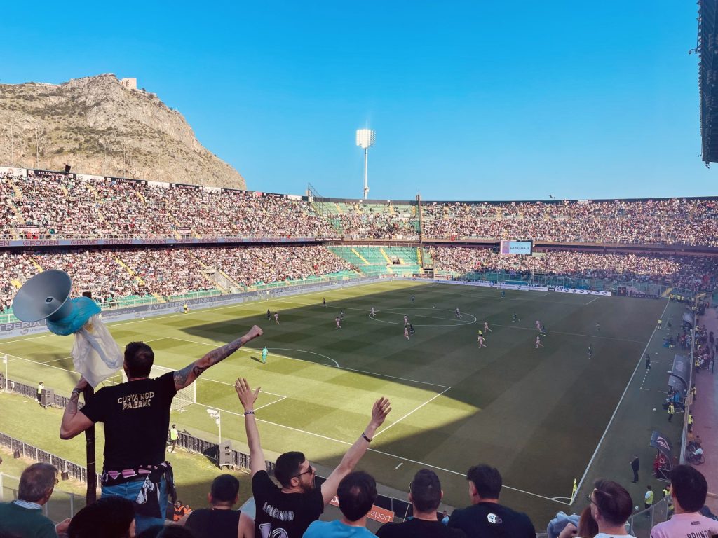 Palermo FC, Curva Nord Superiore at the Stadio Renzo Barbera