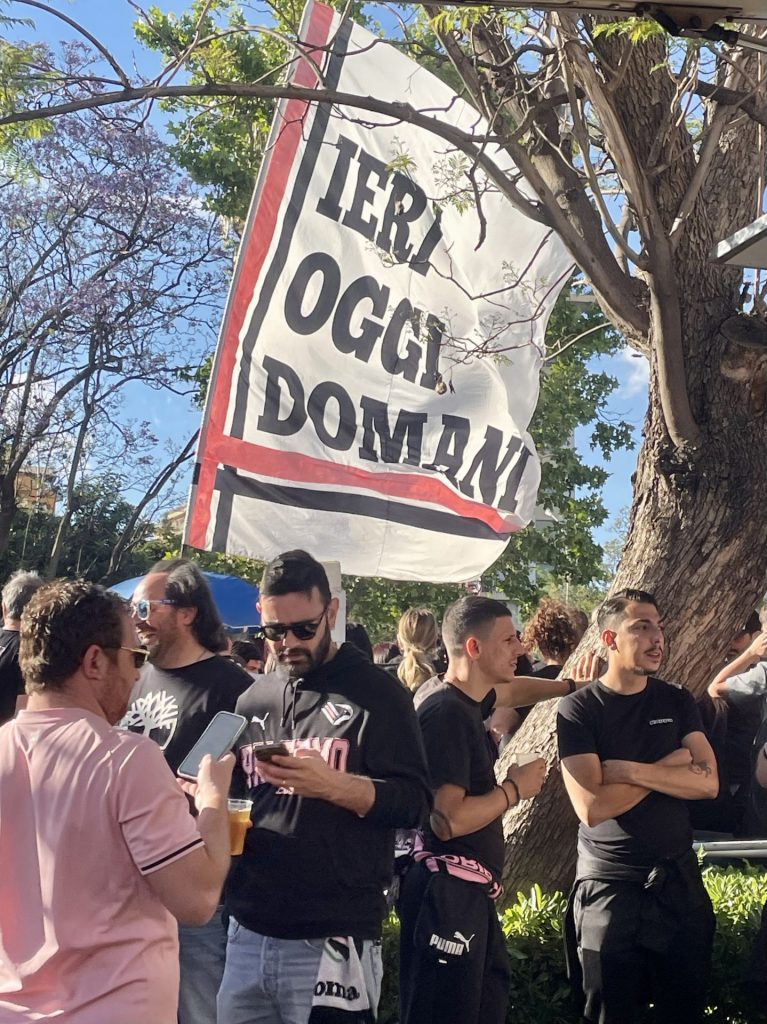 Palermo FC, Curva Nord Superiore at the Stadio Renzo Barbera
