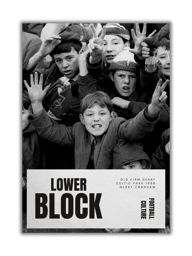 Old Firm Derby Celtic Park 1968 Lower Block