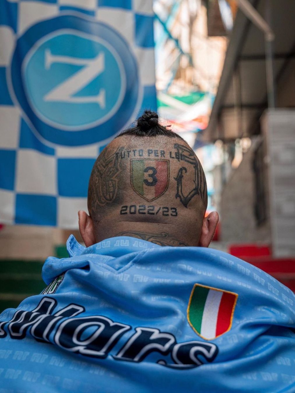 Diego Maradona, Napoli, Naples, Italy by Ciro Pipoli