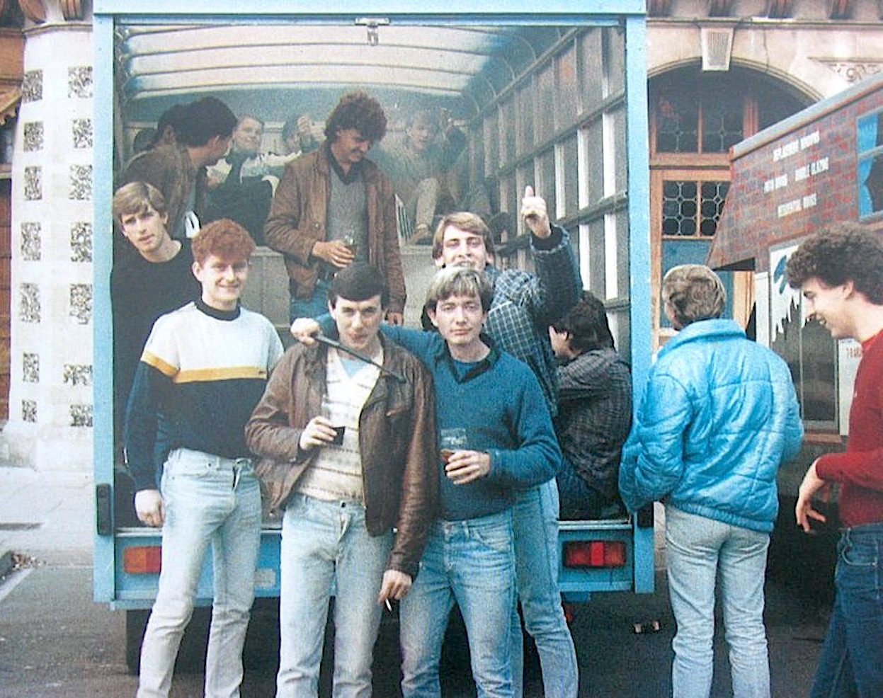 Portsmouth Football Club Fans, Supporters and Casuals. The Pompey Boys