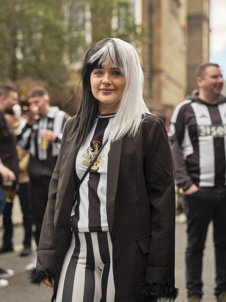 Toon Army at Wembley, Newcastle United vs Liverpool, Carabao Cup final 2025 © Orlando Gili
