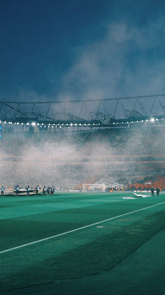 Pre kick off Real Madrid Champions League, The Emirates