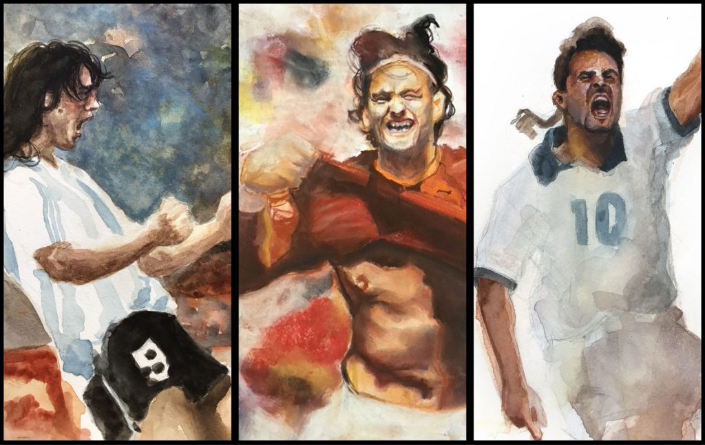 Football, Art by Simone Ruiti