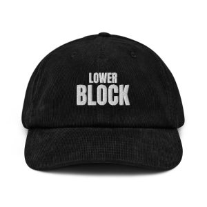 Lower Block Corduroy Cap