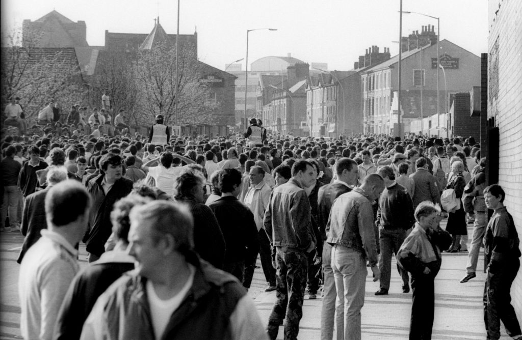Turf Moor 1989, Burnley FC © Clive Lawrence