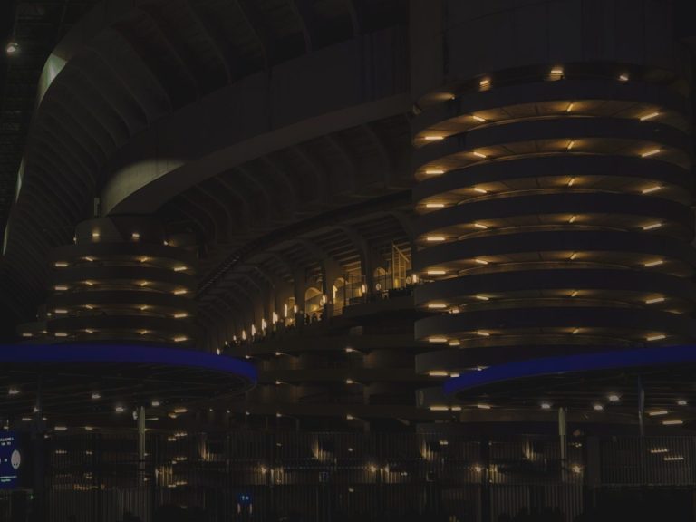 San Siro at Night | The Grandeur of La Scala del Calcio