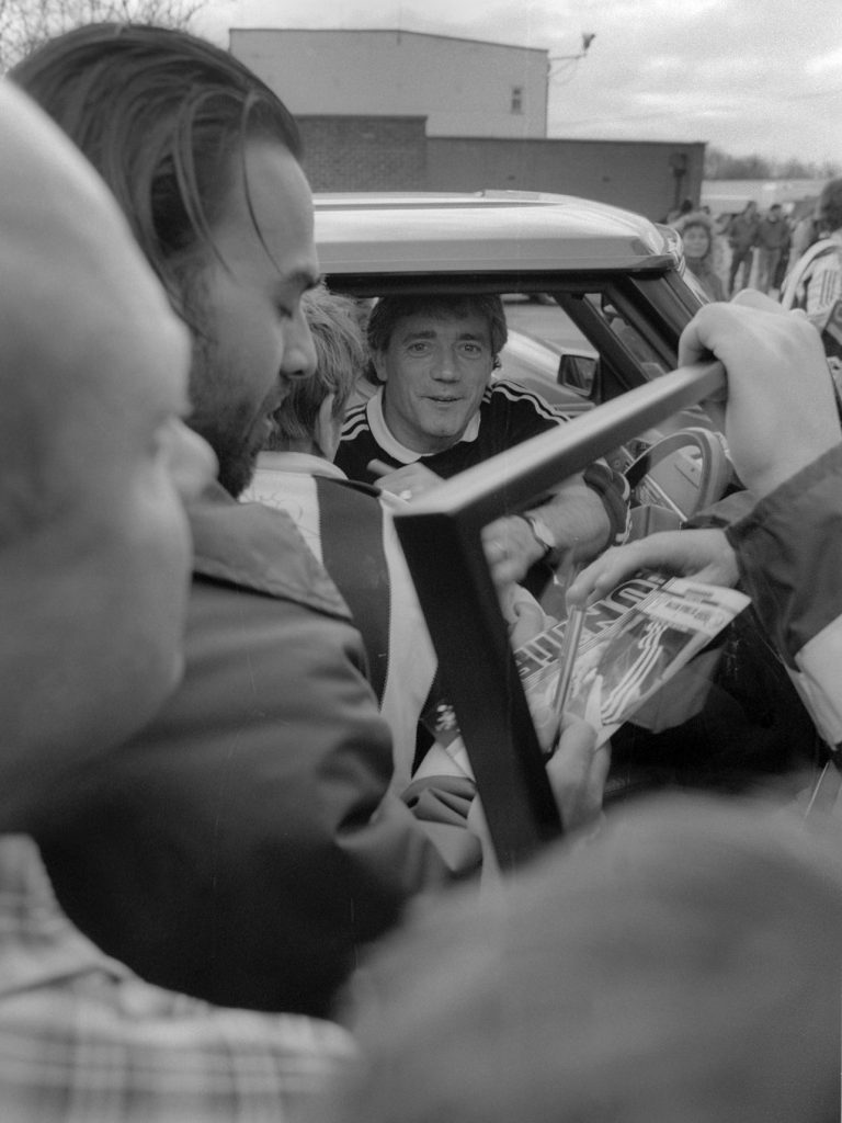 Kevin Keegan Newcastle United fans, St James' Park. Toon Army 1996